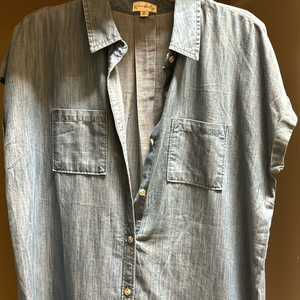 Soft jeans dress